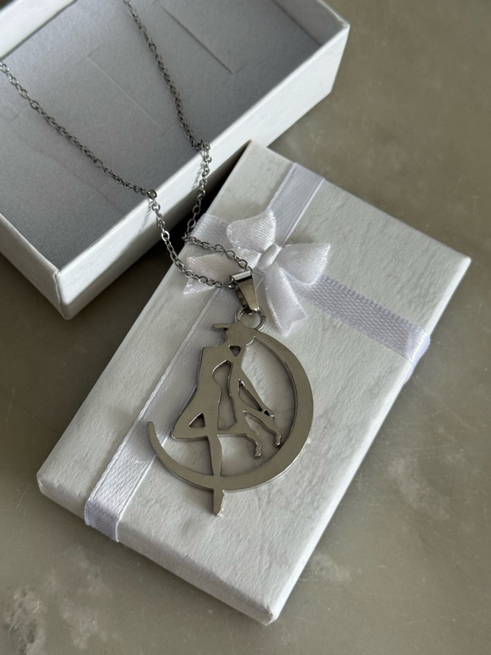 Sailormoon Silhouette Pendant Necklace